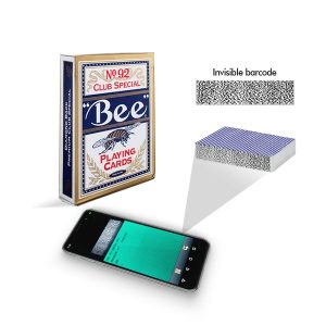 bee 92 barcode mareked cards for poker analyzer 1